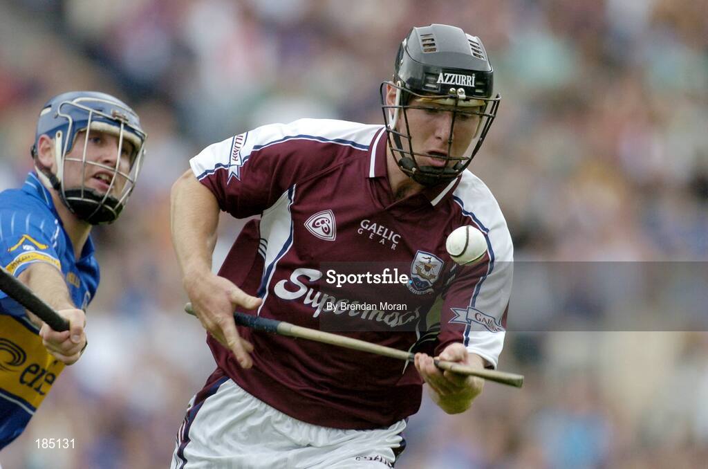 31 July 2005; Tony Og Regan, Galway. Guinness All-Ireland Hurling Championship, Quarter-Final, Galway v Tipperary, Croke Park, Dublin. Picture credit; Brendan Moran / SPORTSFILE
