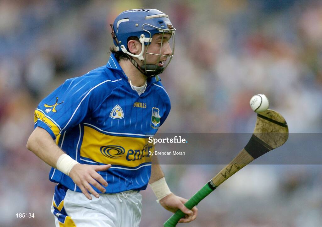 31 July 2005; Benny Dunne, Tipperary. Guinness All-Ireland Hurling Championship, Quarter-Final, Galway v Tipperary, Croke Park, Dublin. Picture credit; Brendan Moran / SPORTSFILE