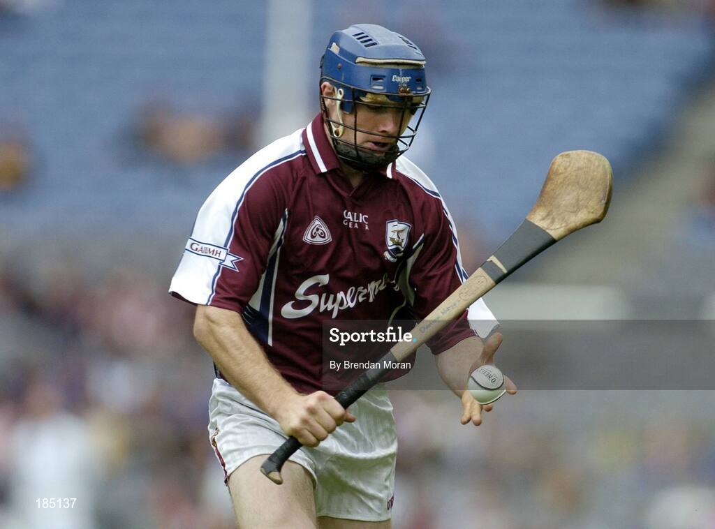 31 July 2005; Damien Hayes, Galway. Guinness All-Ireland Hurling Championship, Quarter-Final, Galway v Tipperary, Croke Park, Dublin. Picture credit; Brendan Moran / SPORTSFILE