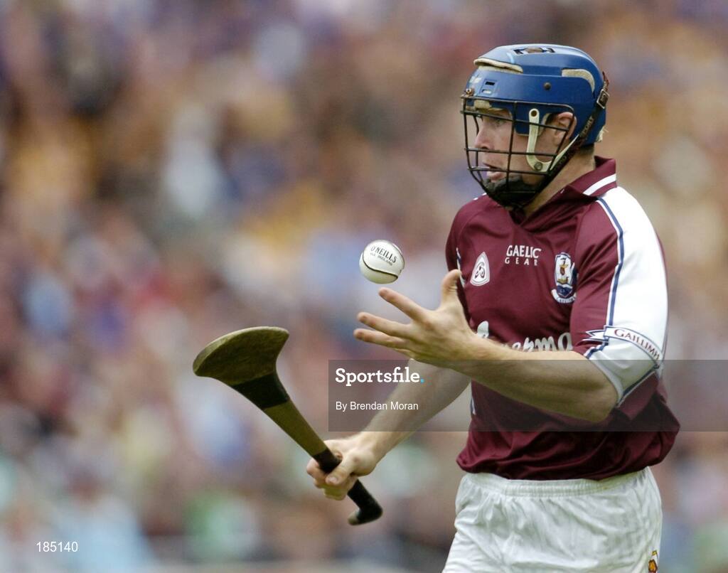 31 July 2005; Damien Hayes, Galway. Guinness All-Ireland Hurling Championship, Quarter-Final, Galway v Tipperary, Croke Park, Dublin. Picture credit; Brendan Moran / SPORTSFILE