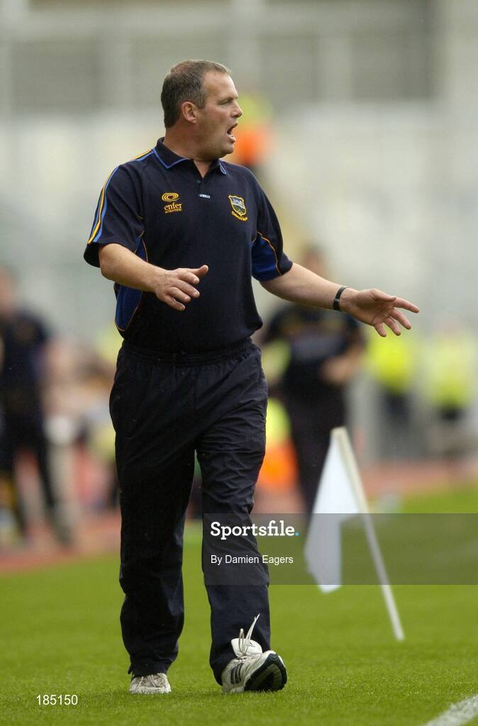 31 July 2005; Ken Hogan, Tipperary manager. Guinness All-Ireland Hurling Championship, Quarter-Final, Galway v Tipperary, Croke Park, Dublin. Picture credit; Damien Eagers / SPORTSFILE