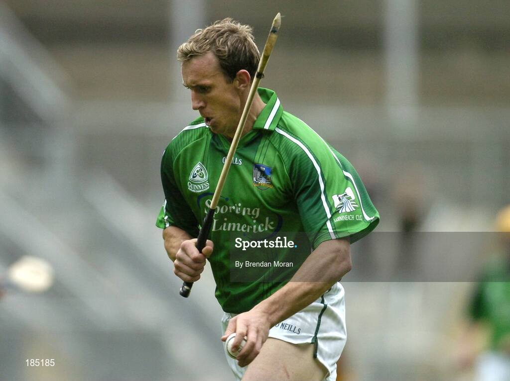 31 July 2005; Ollie Moran, Limerick. Guinness All-Ireland Hurling Championship, Quarter-Final, Kilkenny v Limerick, Croke Park, Dublin. Picture credit; Brendan Moran / SPORTSFILE