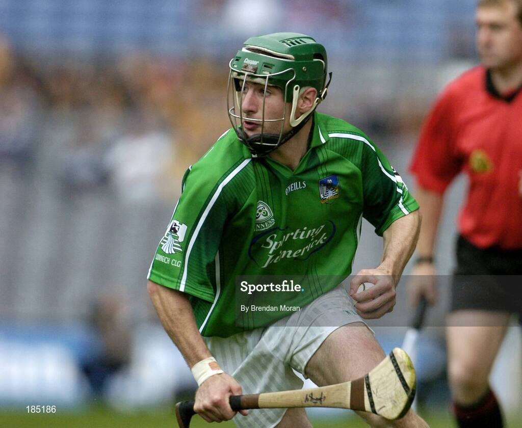 31 July 2005; Andrew O'Shaughnessy, Limerick. Guinness All-Ireland Hurling Championship, Quarter-Final, Kilkenny v Limerick, Croke Park, Dublin. Picture credit; Brendan Moran / SPORTSFILE