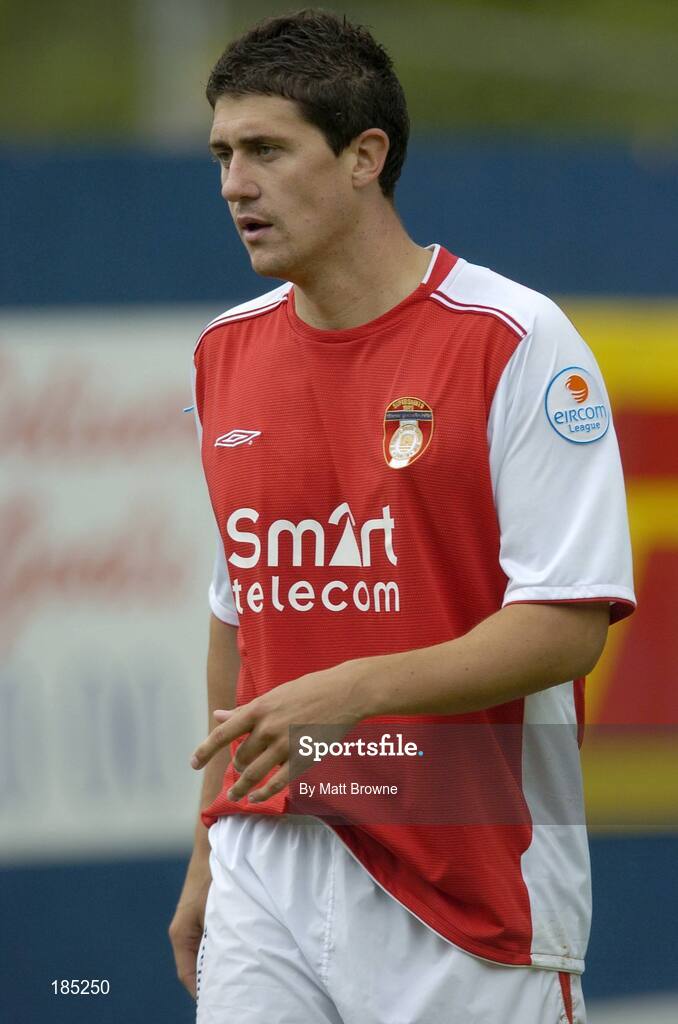 31 July 2005; Alan Reilly, St Patrick's Athletic. eircom League, Premier Division, St Patrick's Athletic v Cork City, Richmond Park, Dublin. Picture credit; Matt Browne / SPORTSFILE