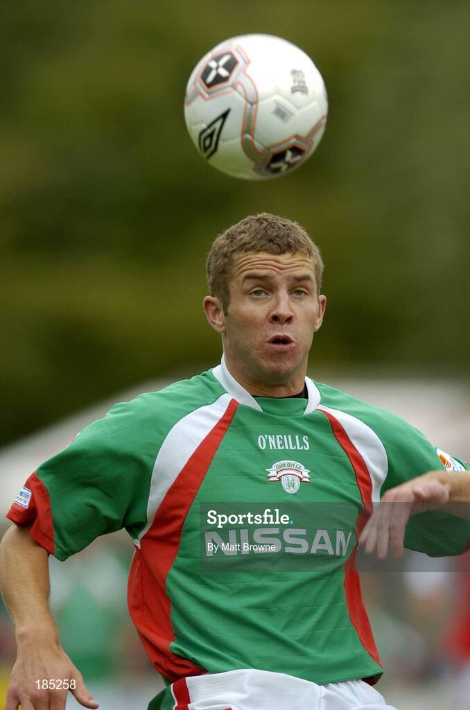 31 July 2005; John O'Flynn, Cork City. eircom League, Premier Division, St Patrick's Athletic v Cork City, Richmond Park, Dublin. Picture credit; Matt Browne / SPORTSFILE