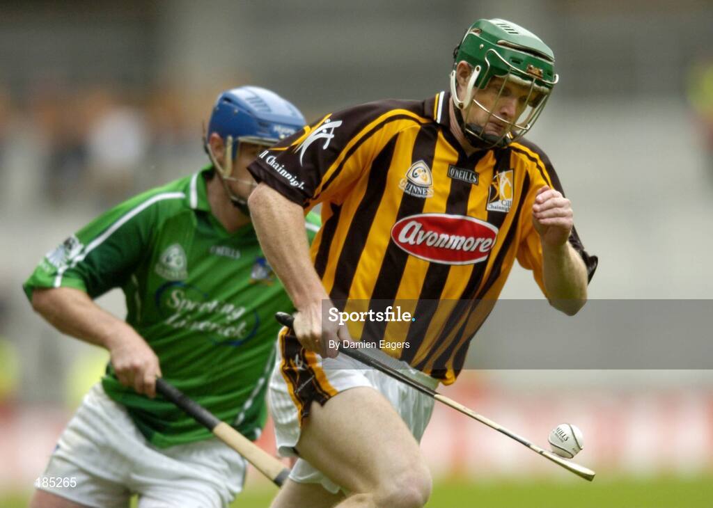 31 July 2005; Henry Sheeflin, Kilkenny in action against Limerick. Guinness All-Ireland Hurling Championship, Quarter-Final. Kilkenny v Limerick, Croke Park, Dublin. Picture credit; Damien Eagers / SPORTSFILE