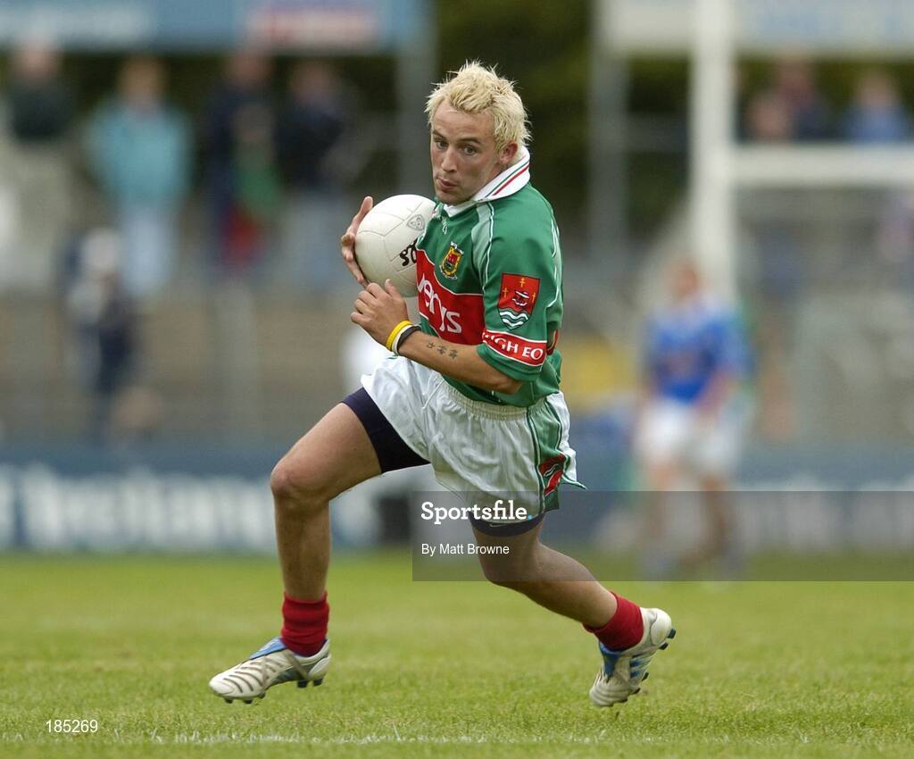 30 July 2005; Conor Mortimer, Mayo. Bank of Ireland Football Championship qualifer, Round 4. Mayo v Cavan, Dr. Hyde Park, Roscommon. Picture credit; Matt Browne / SPORTSFILE