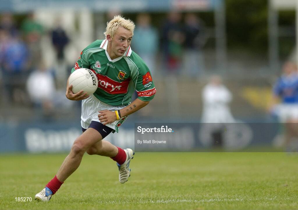 30 July 2005; Conor Mortimer, Mayo. Bank of Ireland Football Championship qualifer, Round 4. Mayo v Cavan, Dr. Hyde Park, Roscommon. Picture credit; Matt Browne / SPORTSFILE