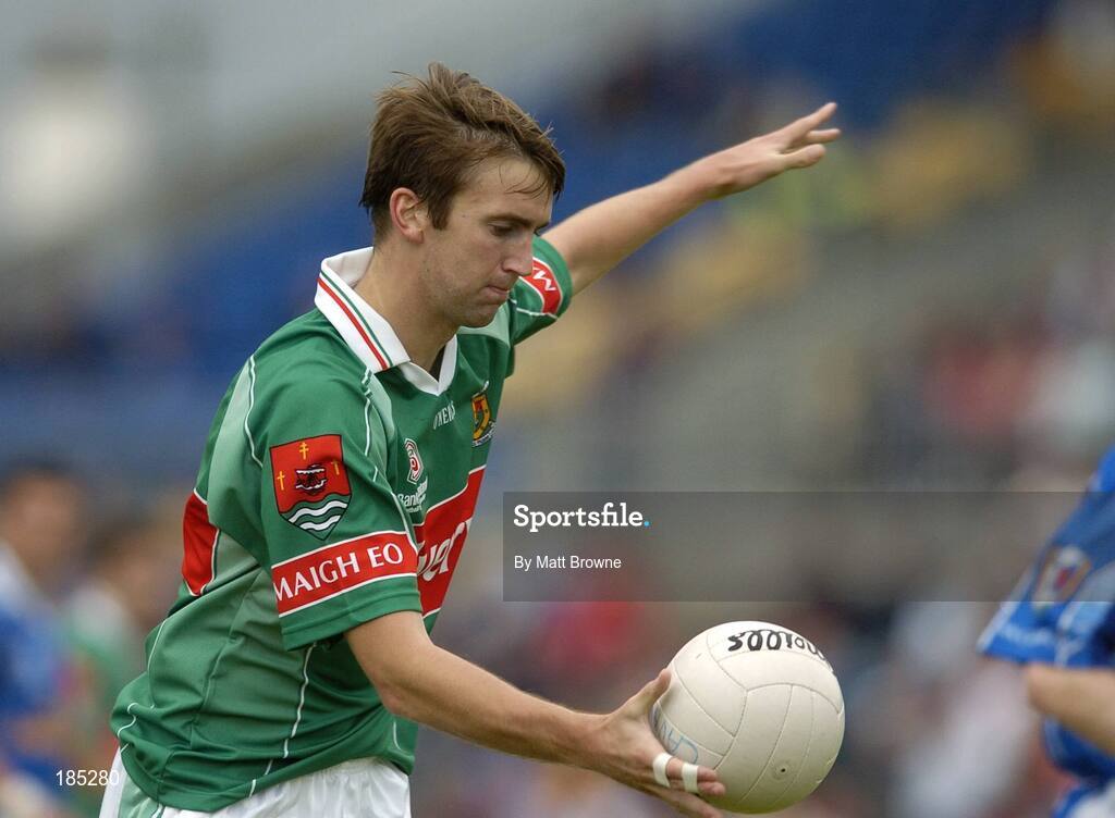 30 July 2005; Ronan McGarrity, Mayo. Bank of Ireland Football Championship qualifer, Round 4. Mayo v Cavan, Dr. Hyde Park, Roscommon. Picture credit; Matt Browne / SPORTSFILE