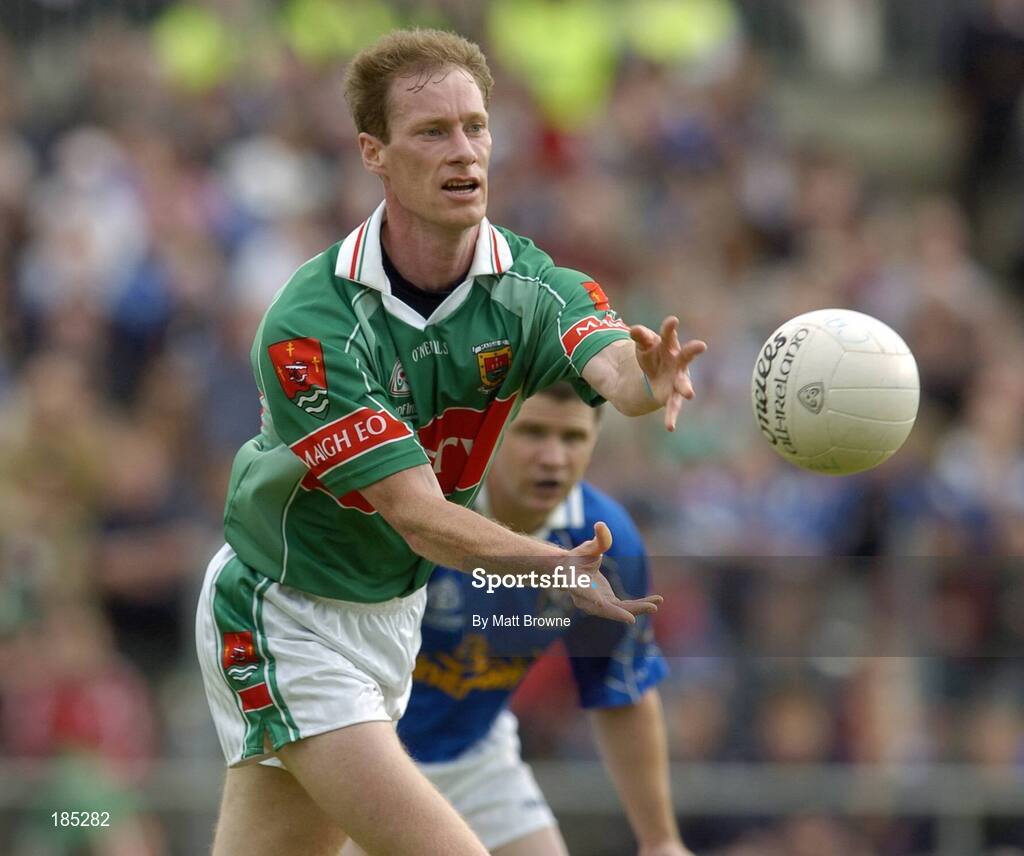 30 July 2005; James Nallen, Mayo. Bank of Ireland Football Championship qualifer, Round 4. Mayo v Cavan, Dr. Hyde Park, Roscommon. Picture credit; Matt Browne / SPORTSFILE