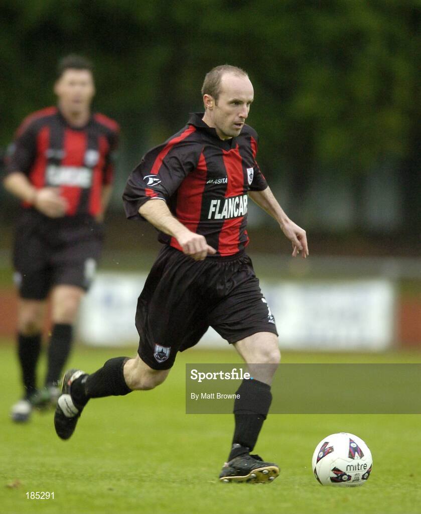 28 July 2005; Alan Kirby, Longford Town. UEFA Cup, First Qualifying Round, 2nd Leg, Carmarthen Town v Longford Town, Latham Park, Newtown, Wales. Picture credit; Matt Browne / SPORTSFILE