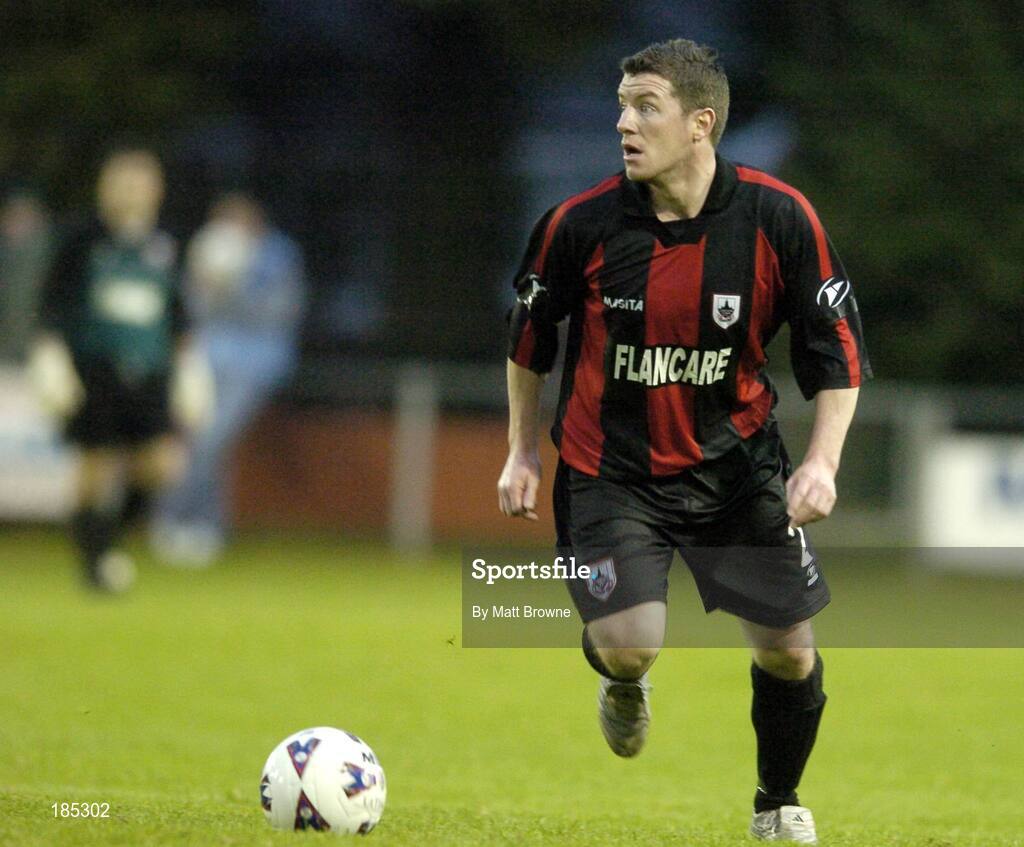28 July 2005; Alan Murphy, Longford Town. UEFA Cup, First Qualifying Round, 2nd Leg, Carmarthen Town v Longford Town, Latham Park, Newtown, Wales. Picture credit; Matt Browne / SPORTSFILE