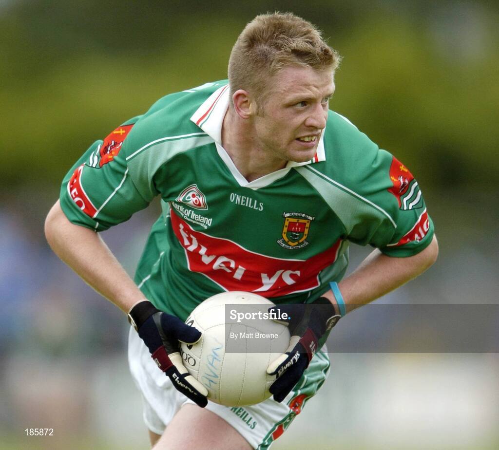 30 July 2005; Austin O'Malley, Mayo. Bank of Ireland Football Championship qualifer, Round 4. Mayo v Cavan, Dr. Hyde Park, Roscommon. Picture credit; Matt Browne / SPORTSFILE