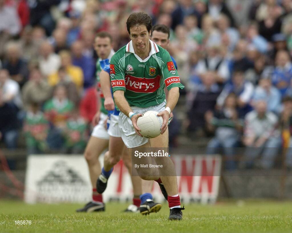 30 July 2005; Billy Joe Padden, Mayo. Bank of Ireland Football Championship qualifer, Round 4. Mayo v Cavan, Dr. Hyde Park, Roscommon. Picture credit; Matt Browne / SPORTSFILE