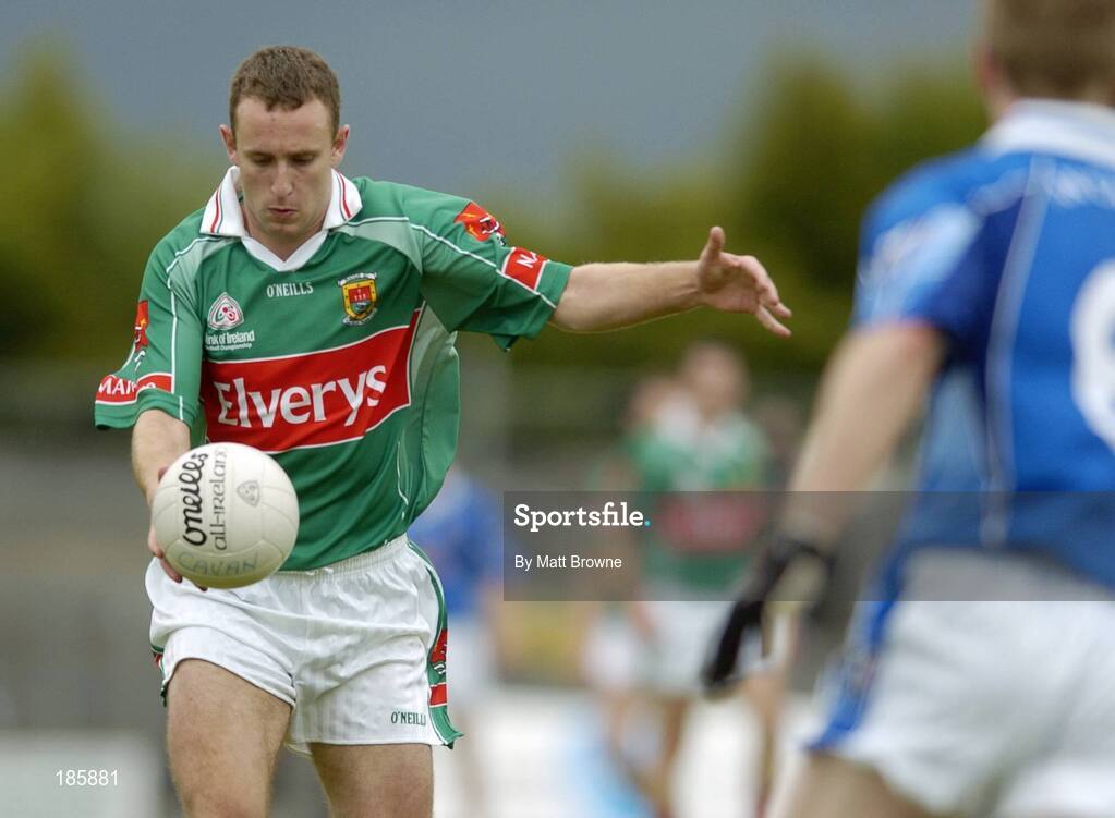 30 July 2005; Pat Kelly, Mayo. Bank of Ireland Football Championship qualifer, Round 4. Mayo v Cavan, Dr. Hyde Park, Roscommon. Picture credit; Matt Browne / SPORTSFILE