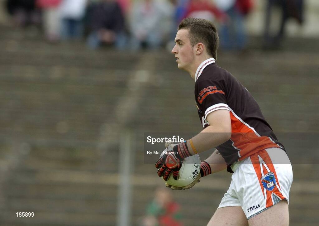 30 July 2005; Johnny McKeever, Armagh. All-Ireland Minor Football Quarter-Final, Mayo v Armagh, Dr. Hyde Park, Roscommon. Picture credit; Matt Browne / SPORTSFILE