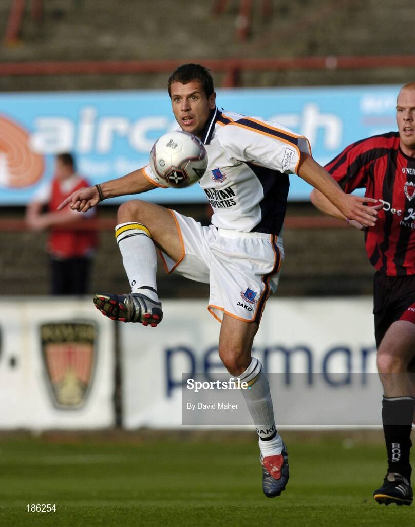 22 July 2005; Declan O'Brien, Drogheda United. eircom League, Premier Division, Bohemians v Drogheda United, Dalymount Park, Dublin. Picture credit; David Maher / SPORTSFILE