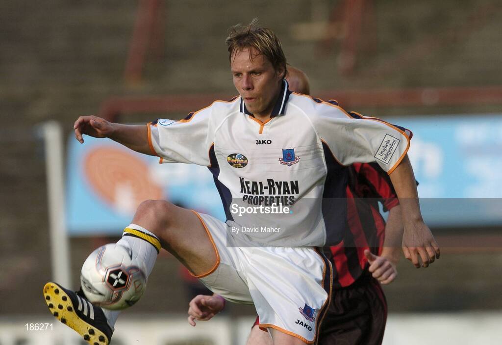 22 July 2005; Sami Ristila, Drogheda United. eircom League, Premier Division, Bohemians v Drogheda United, Dalymount Park, Dublin. Picture credit; David Maher / SPORTSFILE