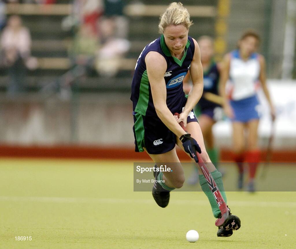 14 August 2005; Lynsey McVicker, Ireland. 7th Women's European Nations Hockey Championship, Pool A, Ireland v France, Belfield, UCD, Dublin. Picture credit; Matt Browne / SPORTSFILE