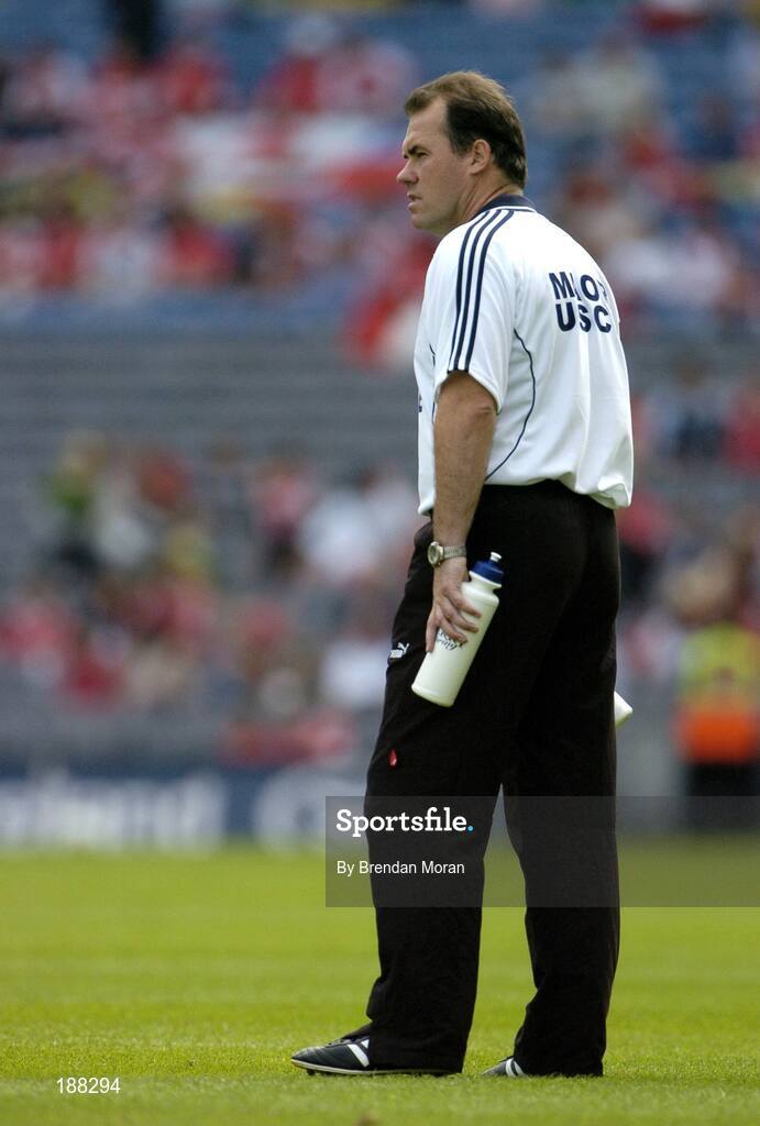 28 August 2005; Pat Flanagan, Kerry team trainer. Bank of Ireland All-Ireland Senior Football Championship Semi-Final, Kerry v Cork, Croke Park, Dublin. Picture credit; Brendan Moran / SPORTSFILE