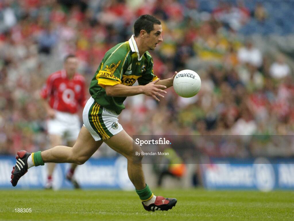 28 August 2005; Paul Galvin, Kerry. Bank of Ireland All-Ireland Senior Football Championship Semi-Final, Kerry v Cork, Croke Park, Dublin. Picture credit; Brendan Moran / SPORTSFILE