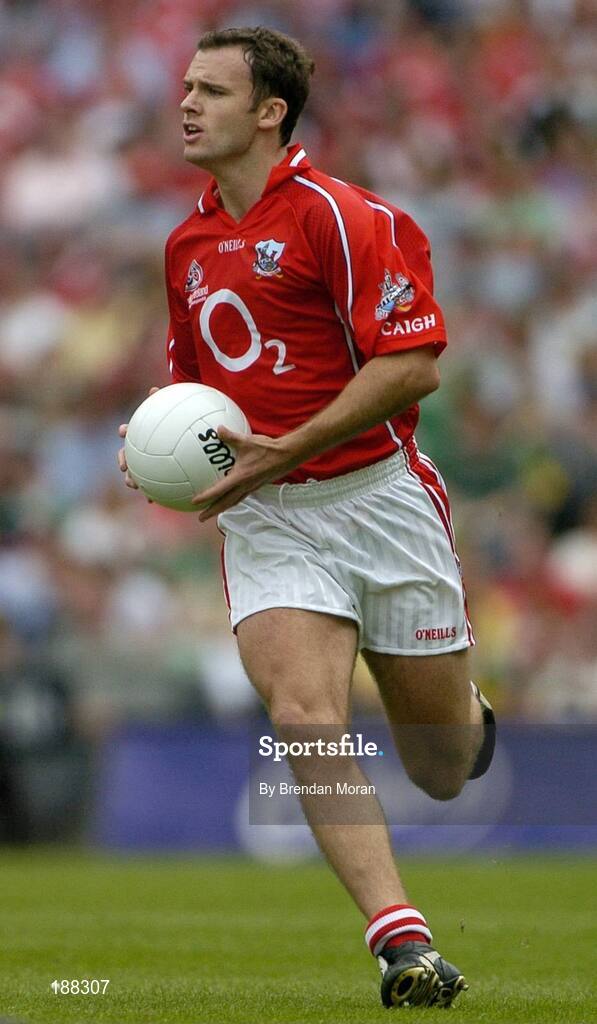28 August 2005; Gary Murphy, Cork. Bank of Ireland All-Ireland Senior Football Championship Semi-Final, Kerry v Cork, Croke Park, Dublin. Picture credit; Brendan Moran / SPORTSFILE