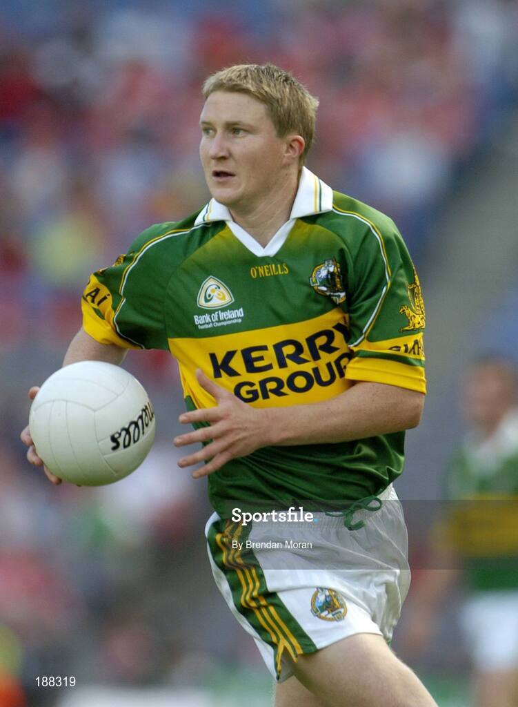 28 August 2005; Mike Frank Russell, Kerry. Bank of Ireland All-Ireland Senior Football Championship Semi-Final, Kerry v Cork, Croke Park, Dublin. Picture credit; Brendan Moran / SPORTSFILE