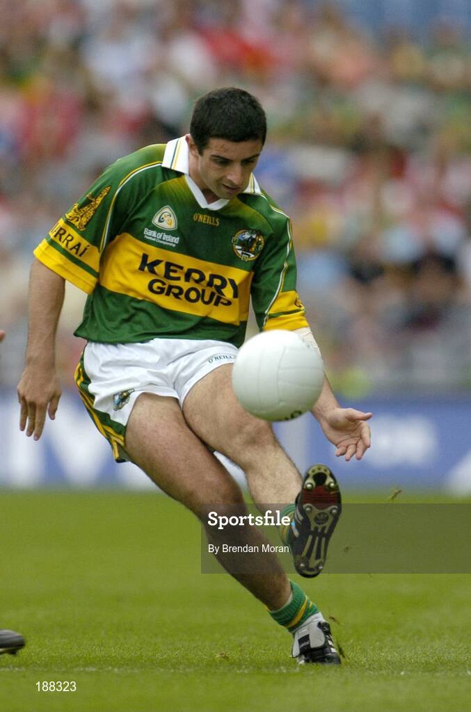 28 August 2005; Aidan O'Mahony, Kerry. Bank of Ireland All-Ireland Senior Football Championship Semi-Final, Kerry v Cork, Croke Park, Dublin. Picture credit; Brendan Moran / SPORTSFILE