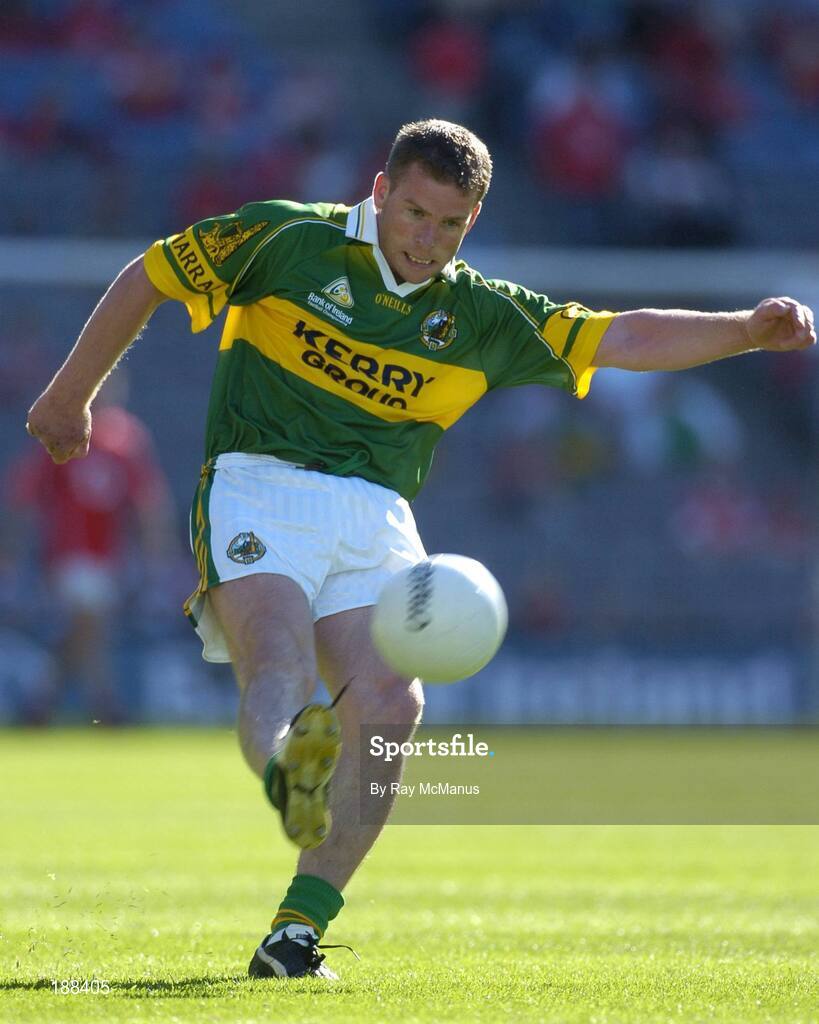 28 August 2005; Dara O'Cinneide, Kerry. Bank of Ireland All-Ireland Senior Football Championship Semi-Final, Kerry v Cork, Croke Park, Dublin. Picture credit; Ray McManus / SPORTSFILE