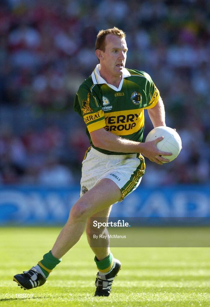 28 August 2005; Liam Hassett, Kerry. Bank of Ireland All-Ireland Senior Football Championship Semi-Final, Kerry v Cork, Croke Park, Dublin. Picture credit; Ray McManus / SPORTSFILE