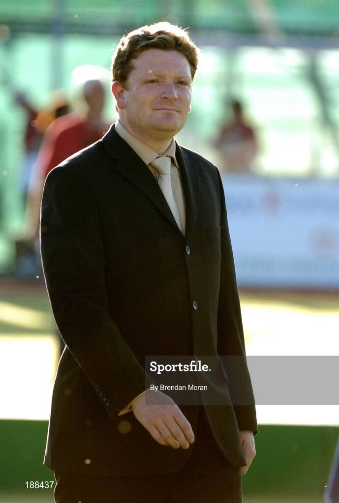 20 August 2005; Paul Varian, Chief Executive, Irish Hockey Association. 7th Women's European Nations Hockey Championship Final, Germany v Netherlands, Belfield, UCD, Dublin. Picture credit; Brendan Moran / SPORTSFILE