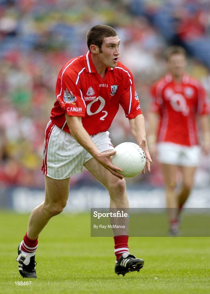 28 August 2005; Noel O'Leary, Cork. Bank of Ireland All-Ireland Senior Football Championship Semi-Final, Kerry v Cork, Croke Park, Dublin. Picture credit; Ray McManus / SPORTSFILE