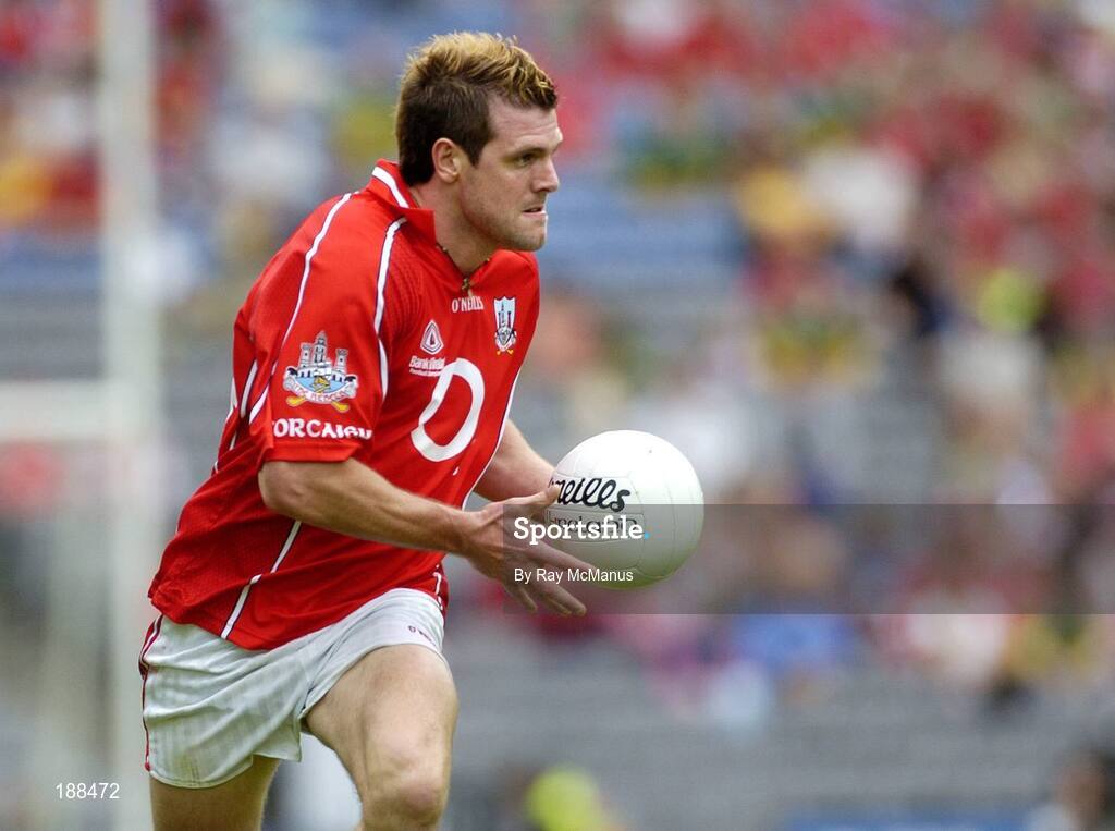 28 August 2005; Brendan O'Sullivan, Cork. Bank of Ireland All-Ireland Senior Football Championship Semi-Final, Kerry v Cork, Croke Park, Dublin. Picture credit; Ray McManus / SPORTSFILE