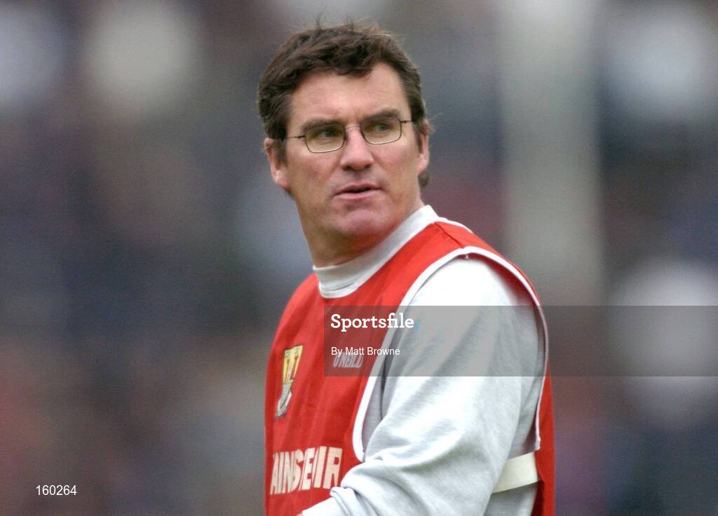 31 October 2004; Paul O'Connor, Na Pairsaigh selector. Cork County Senior Hurling Final, Na Piarsaigh v Cloyne, Pairc Ui Chaoimh, Cork. Picture credit; Matt Browne / SPORTSFILE