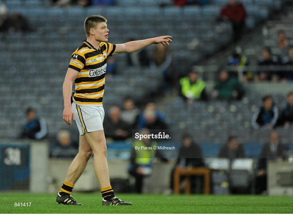 8 March 2014; Seán Ó Dúlaing, Coláiste Eoin. Leinster Colleges Senior Football Championship Final, Coláiste Eoin v Marist Athlone. Croke Park, Dublin. Picture credit: Piaras Ó Mídheach / SPORTSFILE
