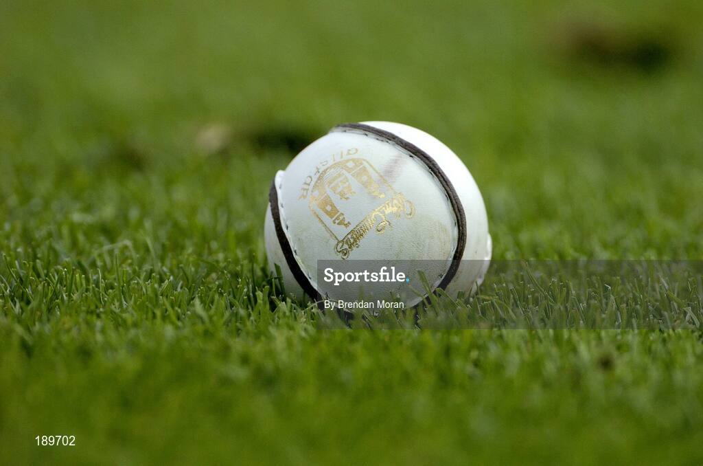 11 September 2005; A general view of a sliothar. Guinness All-Ireland Senior Hurling Championship Final, Galway v Cork, Croke Park, Dublin. Picture credit; Brendan Moran / SPORTSFILE *** Local Caption *** Any photograph taken by SPORTSFILE during, or in connection with, the 2005 Guinness All-Ireland Hurling Final which displays GAA logos or contains an image or part of an image of any GAA intellectual property, or, which contains images of a GAA player/players in their playing uniforms, may only be used for editorial and non-advertising purposes.  Use of photographs for advertising, as posters or for purchase separately is strictly prohibited unless prior written approval has been obtained from the Gaelic Athletic Association.