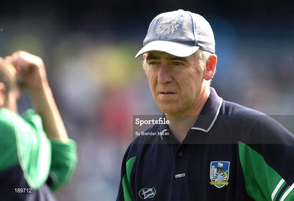 11 September 2005; Timmy O'Connor, Limerick minor manager. ESB All-Ireland Minor Hurling Championship Final, Galway v Limerick, Croke Park, Dublin. Picture credit; Brendan Moran / SPORTSFILE