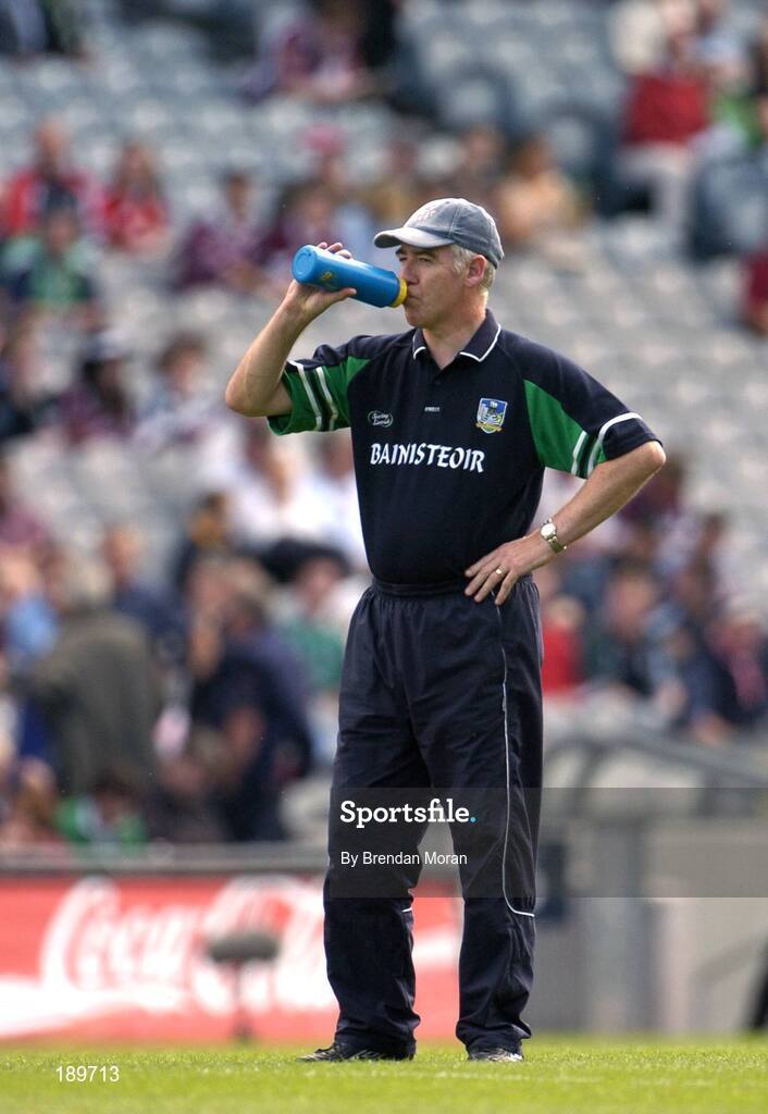11 September 2005; Timmy O'Connor, Limerick minor manager. ESB All-Ireland Minor Hurling Championship Final, Galway v Limerick, Croke Park, Dublin. Picture credit; Brendan Moran / SPORTSFILE