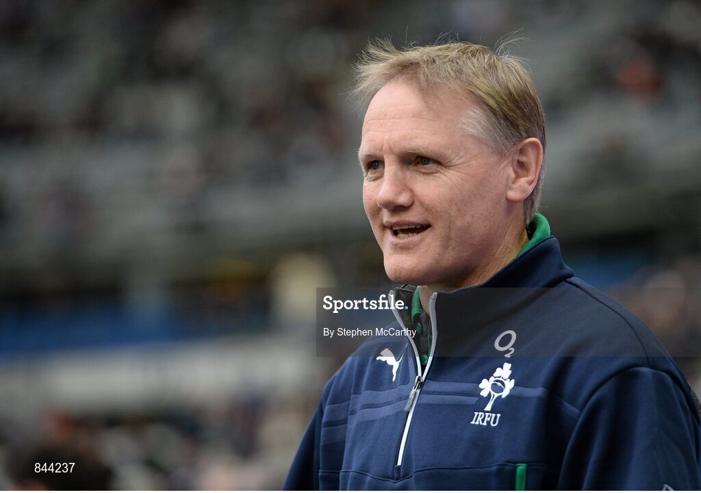 15 March 2014; Ireland head coach Joe Schmidt. RBS Six Nations Rugby Championship 2014, France v Ireland. Stade De France, Saint Denis, Paris, France. Picture credit: Stephen McCarthy / SPORTSFILE