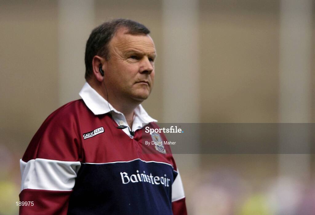 11 September 2005; Matt Murphy, Galway minor manager. ESB All-Ireland Minor Hurling Championship Final, Galway v Limerick, Croke Park, Dublin. Picture credit; David Maher / SPORTSFILE