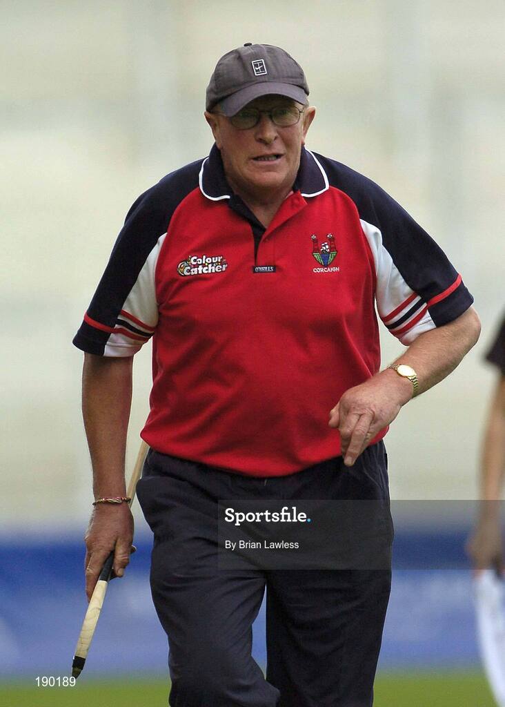 18 September 2005; Cork manager John Cronin. Tipperary v Cork, All-Ireland Senior Camogie Final, Croke Park, Dublin. Picture credit; Brian Lawless / SPORTSFILE