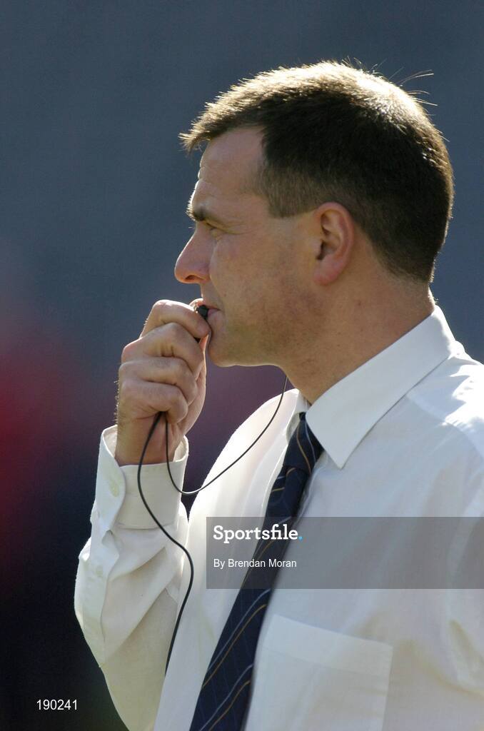 18 September 2005; Peter McKenna, Croke Park Stadium Director. Tipperary v Cork, Foras na Gaeilge All-Ireland Senior Camogie Final, Croke Park, Dublin. Picture credit; Brendan Moran / SPORTSFILE