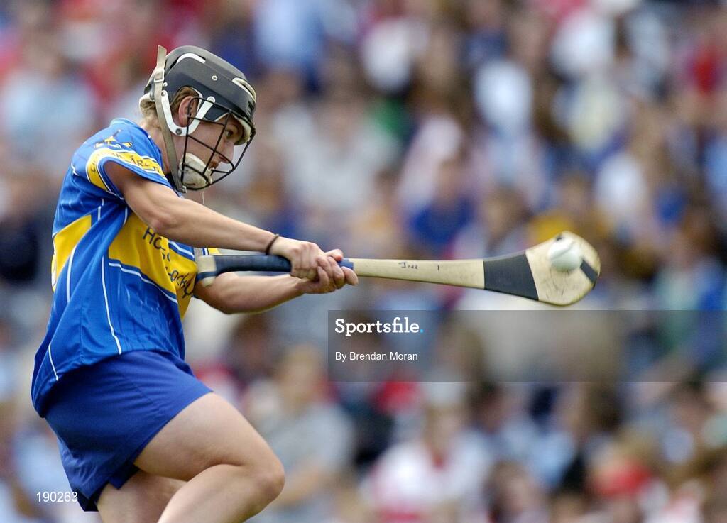 18 September 2005; Jill Horan, Tipperary. Tipperary v Cork, Foras na Gaeilge All-Ireland Senior Camogie Final, Croke Park, Dublin. Picture credit; Brendan Moran / SPORTSFILE