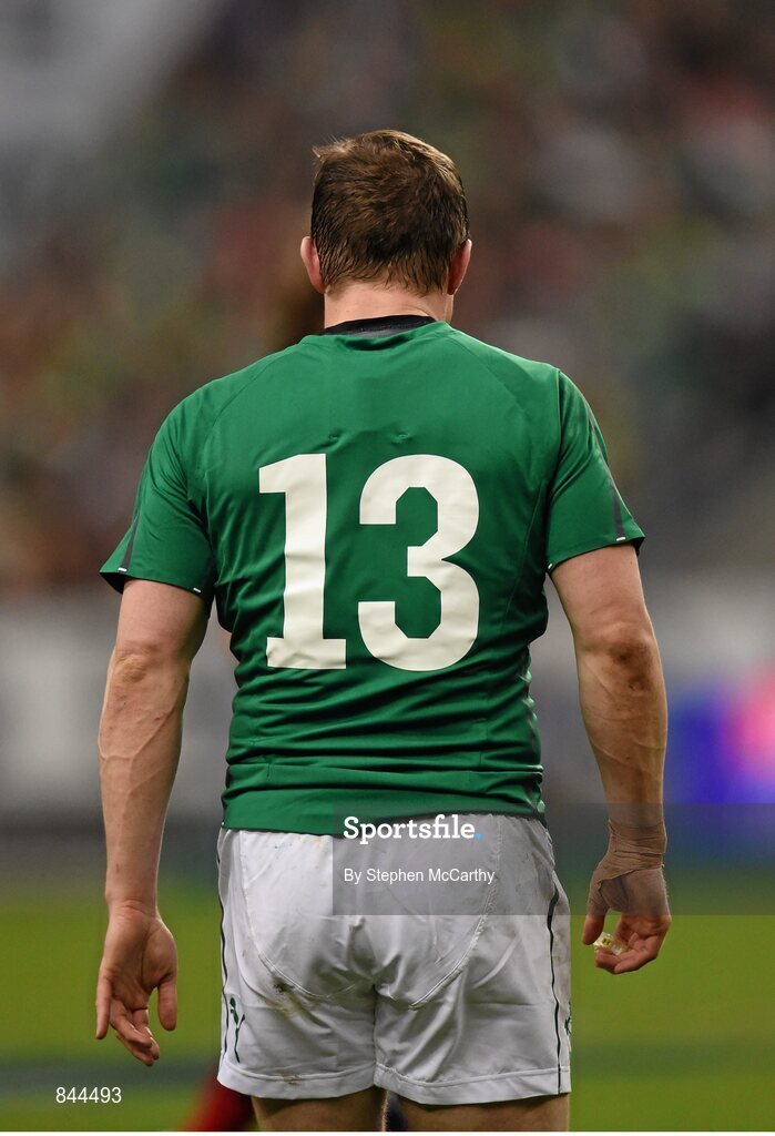 15 March 2014; Brian O'Driscoll, Ireland. RBS Six Nations Rugby Championship 2014, France v Ireland. Stade De France, Saint Denis, Paris, France. Picture credit: Stephen McCarthy / SPORTSFILE