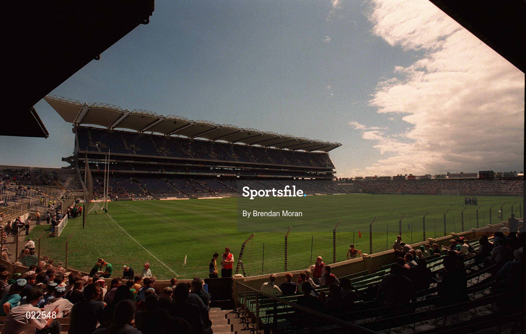 30 July 1995; A general view of the new Cusack Stand during the Bank of Ireland Leinster Senior Football Championship Final match between Dublin and Meath at Croke Park in Dublin. Photo by Brendan Moran/Sportsfile