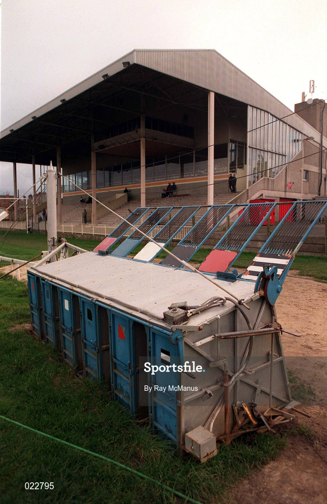 23 January 1999; A general view of Harold's Cross Greyhound Stadium in Dublin. Photo by Ray McManus/Sportsfile