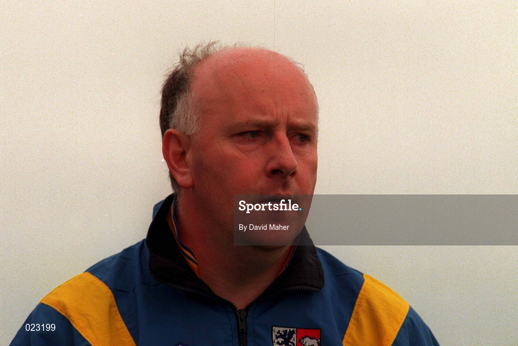 16 May 1999; Longford manager Michael McCormack during the Bank of Ireland Leinster Senior Football Championship Preliminary Round Replay match between Longford and Wexford at Pearse Park in Longford. Photo by David Maher/Sportsfile