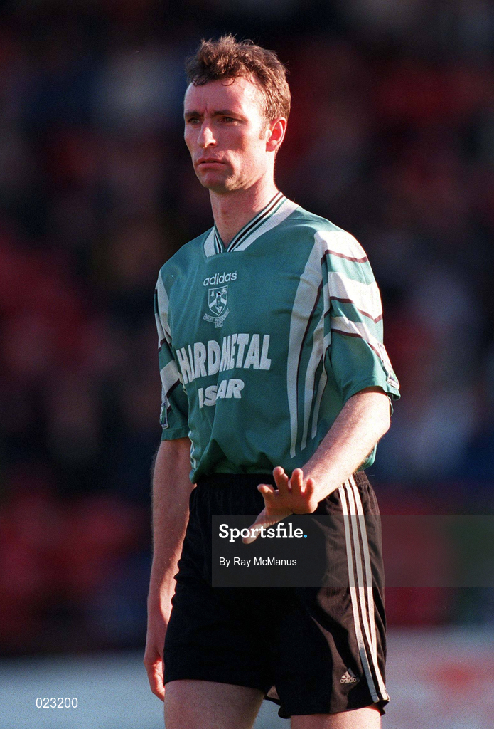 2 April 1999; Mick Doohan of Bray Wanderers during the FAI Cup semi-final between Shelbourne and Bray Wanderers at Tolka Park in Dublin. Photo by Ray McManus/Sportsfile
