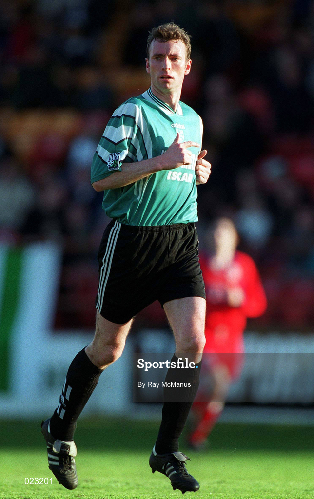 2 April 1999; Mick Doohan of Bray Wanderers during the FAI Cup semi-final between Shelbourne and Bray Wanderers at Tolka Park in Dublin. Photo by Ray McManus/Sportsfile
