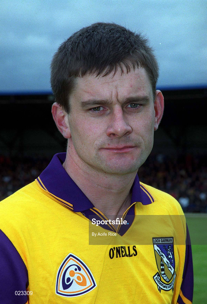 16 May 1999; Sean O'Shaughnessy of Wexford ahead of the Bank of Ireland Leinster Senior Football Championship Preliminary Round Replay match between Longford and Wexford at Pearse Park in Longford. Photo by Aoife Rice/Sportsfile